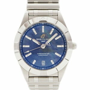 Breitling Chronomat A77310 Navy Dial Women's Watch